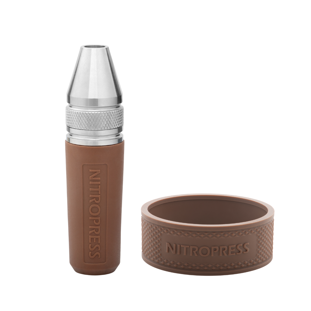 NitroPress Pro nozzle assembly & grip band set (Brown)