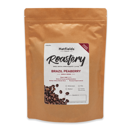 Hatfields Roastery Fresh Roast Coffee - Brazil Peaberry