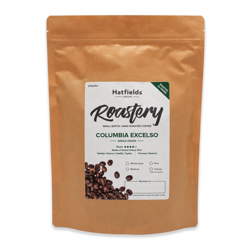 Hatfields Roastery Fresh Roast Coffee - Columbia Excelso