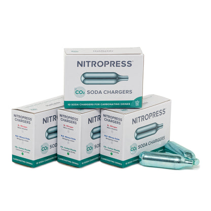 NitroPress Soda Chargers - Box of 40