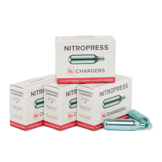 NitroPress Nitrogen Coffee Cocktail Chargers - Box of 40