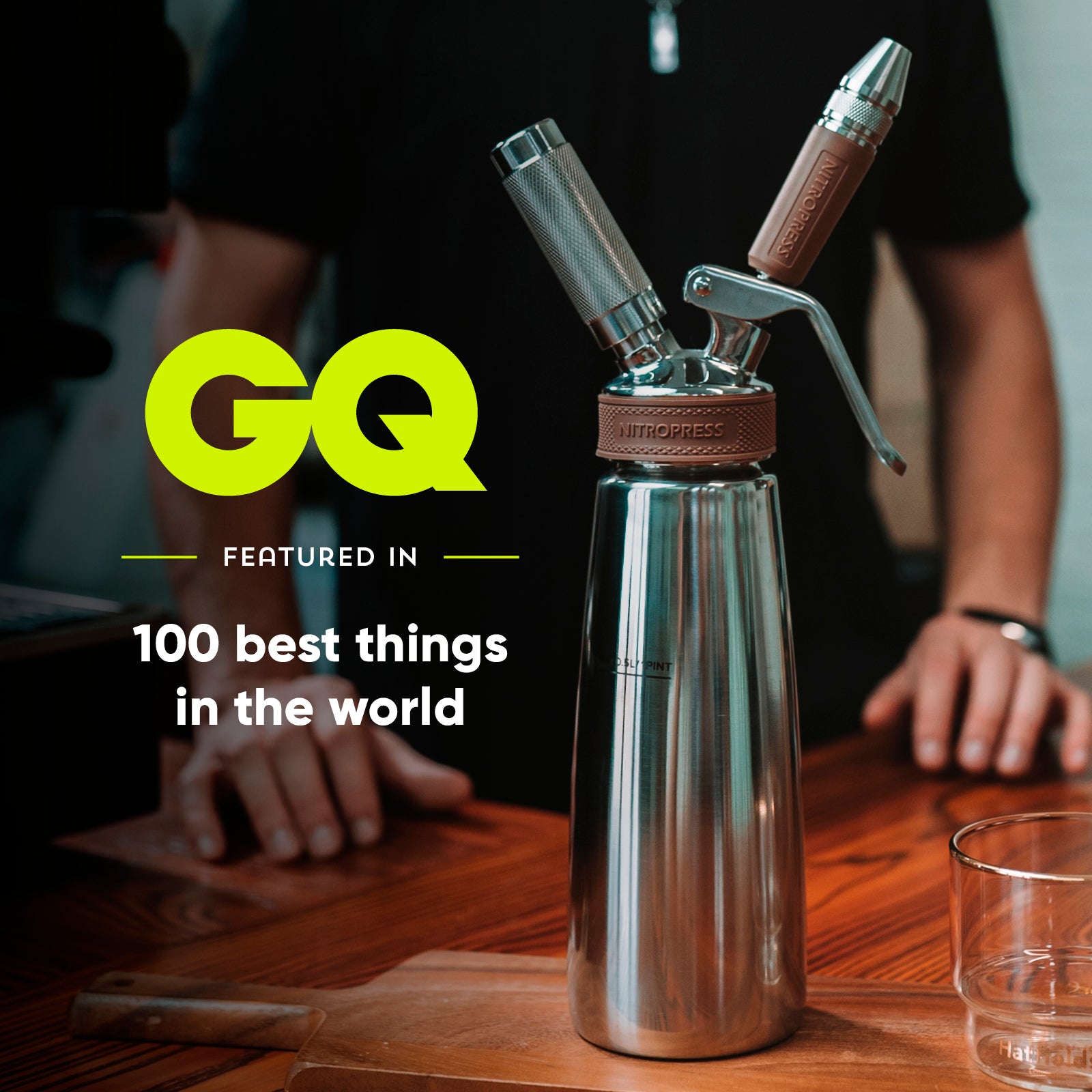 www.GQ.com top 100 best things in the world NitroPress